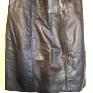 *FINALPRICE*-Leather and Suede ladies mini skirt.
